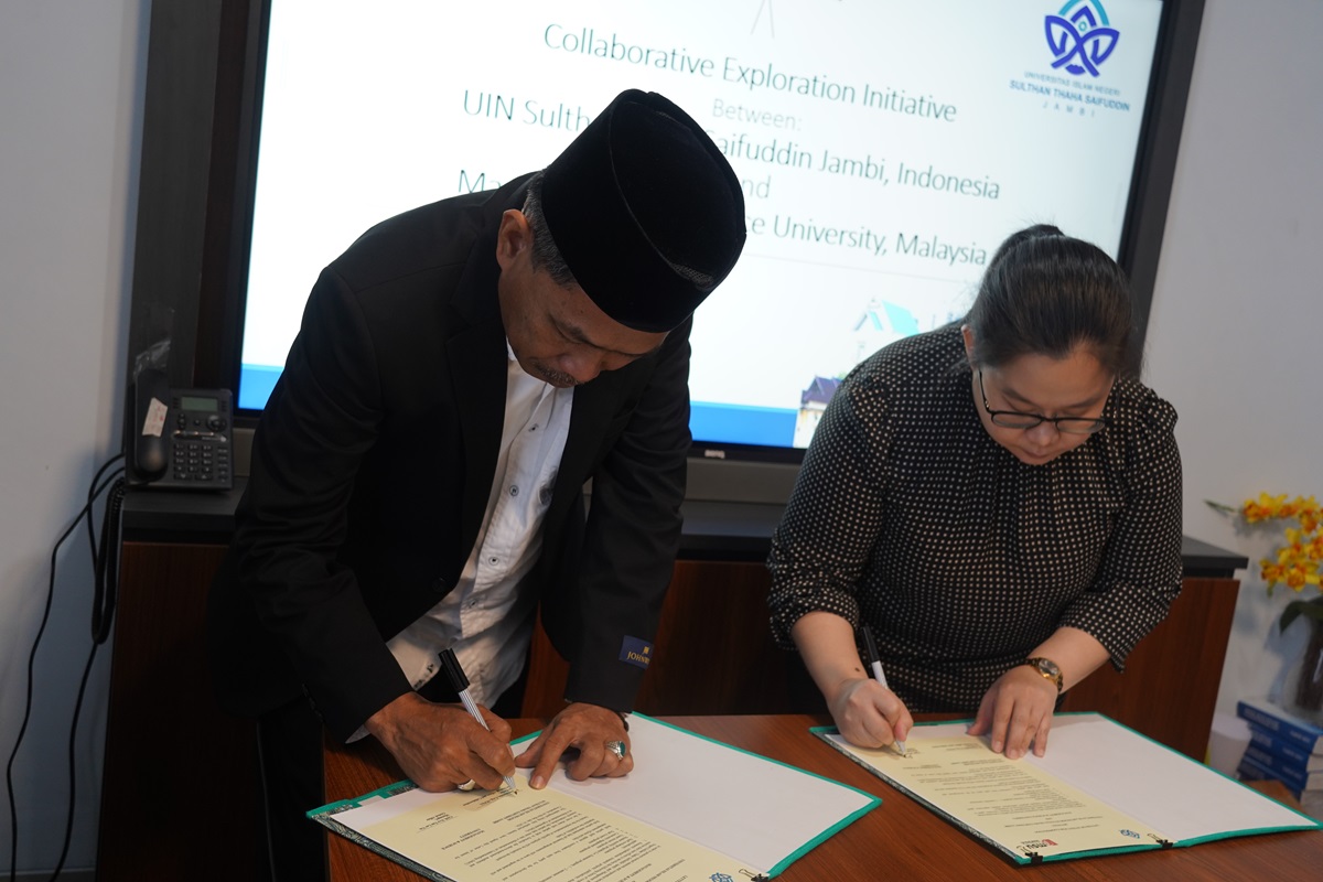 UIN STS Jambi Sambut Kunjungan MSU Malaysia