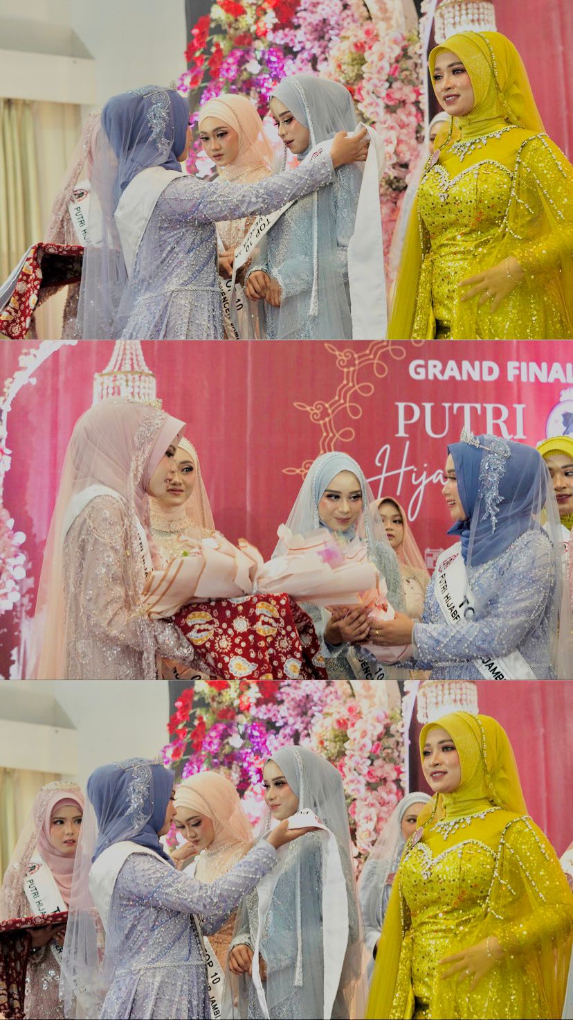 Pesona Mahasiswi UIN STS Jambi di Putri Hijab Jambi 2024