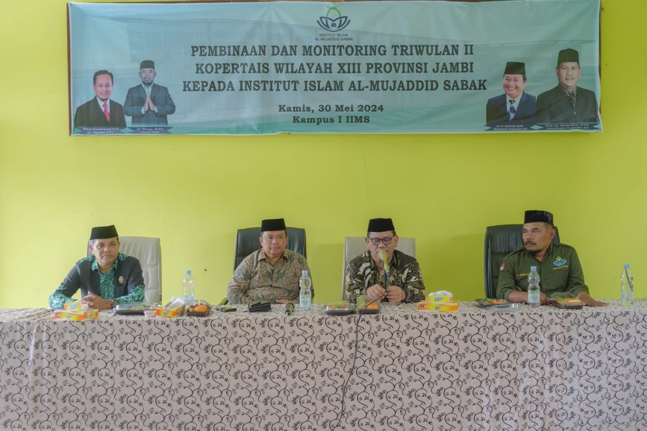 Rektor UIN STS Jambi Tekankan Sejumlah Poin Penting Pada Agenda Kopertais XIII