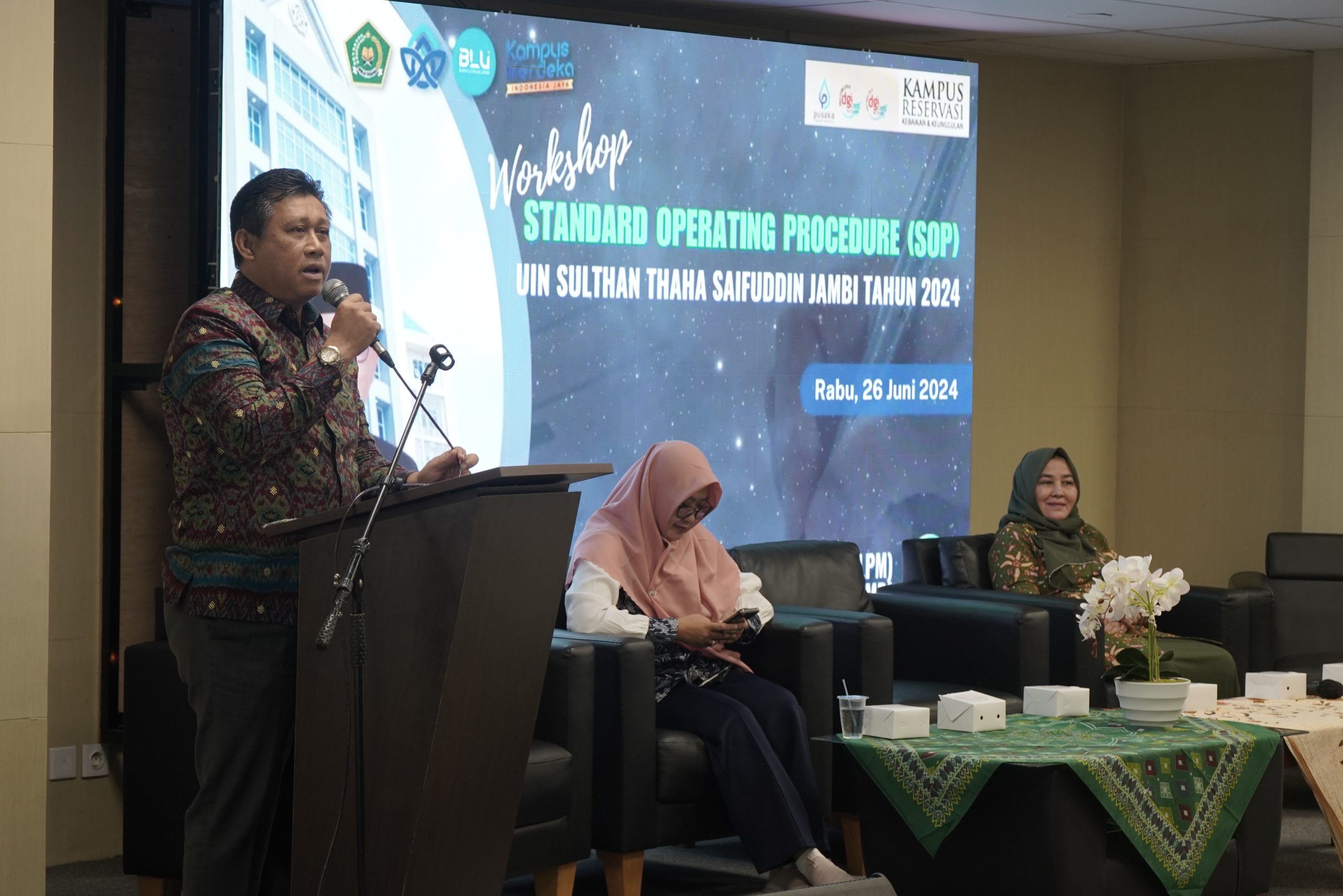 Lembaga Penjamin Mutu Gelar Workshop SOP UIN STS Jambi