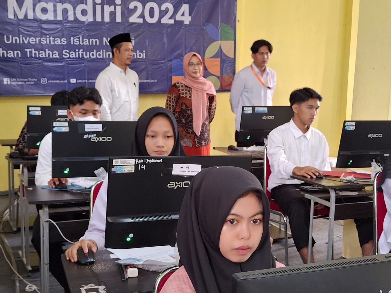Ujian Mandiri UIN STS Jambi Berjalan Lancar, WR I Beri Apresiasi Tinggi