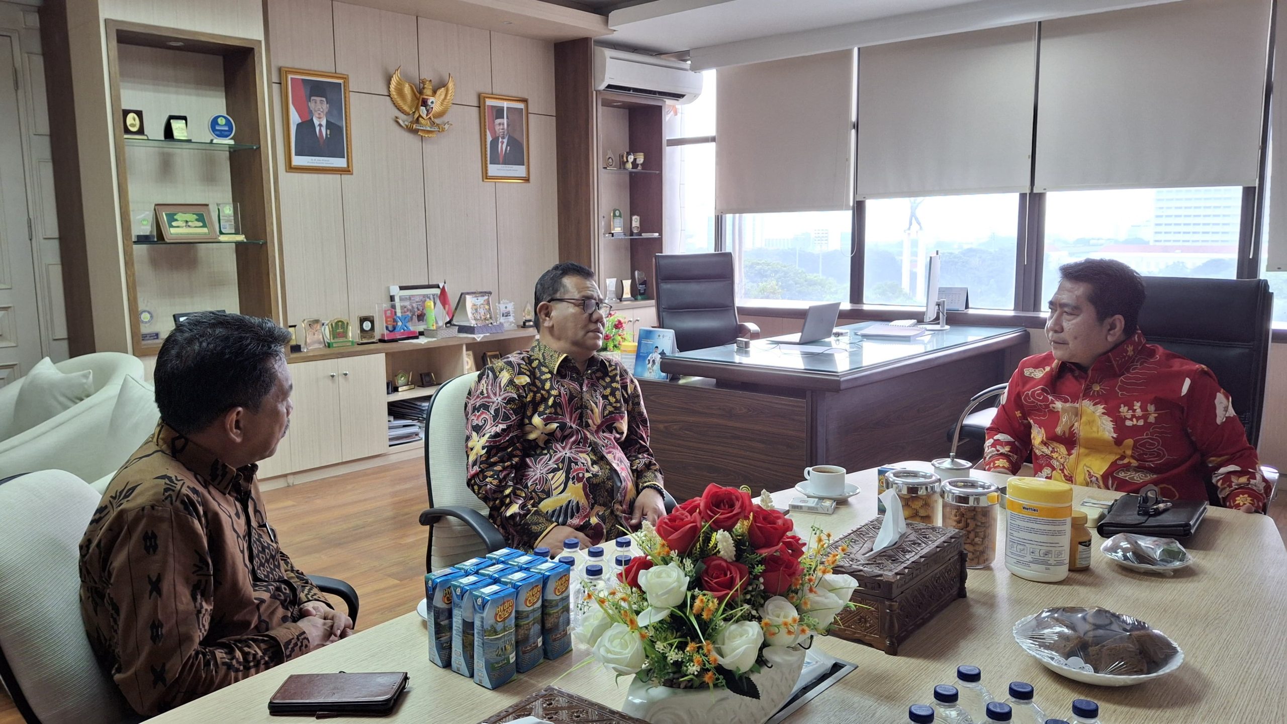 Rektor Laporkan Progres Kinerja ke Direktur Diktis Kemenag RI