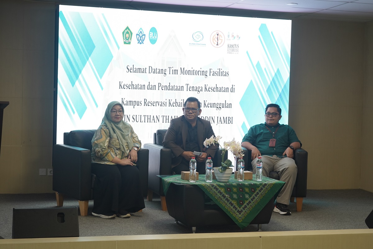 Rektor UIN STS Jambi Dorong Kemajuan Klinik Melalui Monitoring Kemenag RI