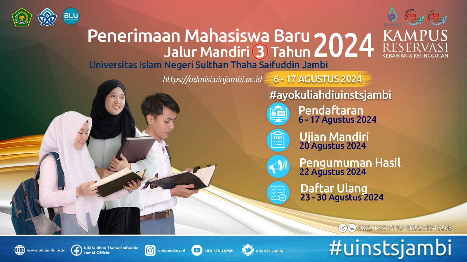PENERIMAAN MAHASISWA JALUR MANDIRI 3