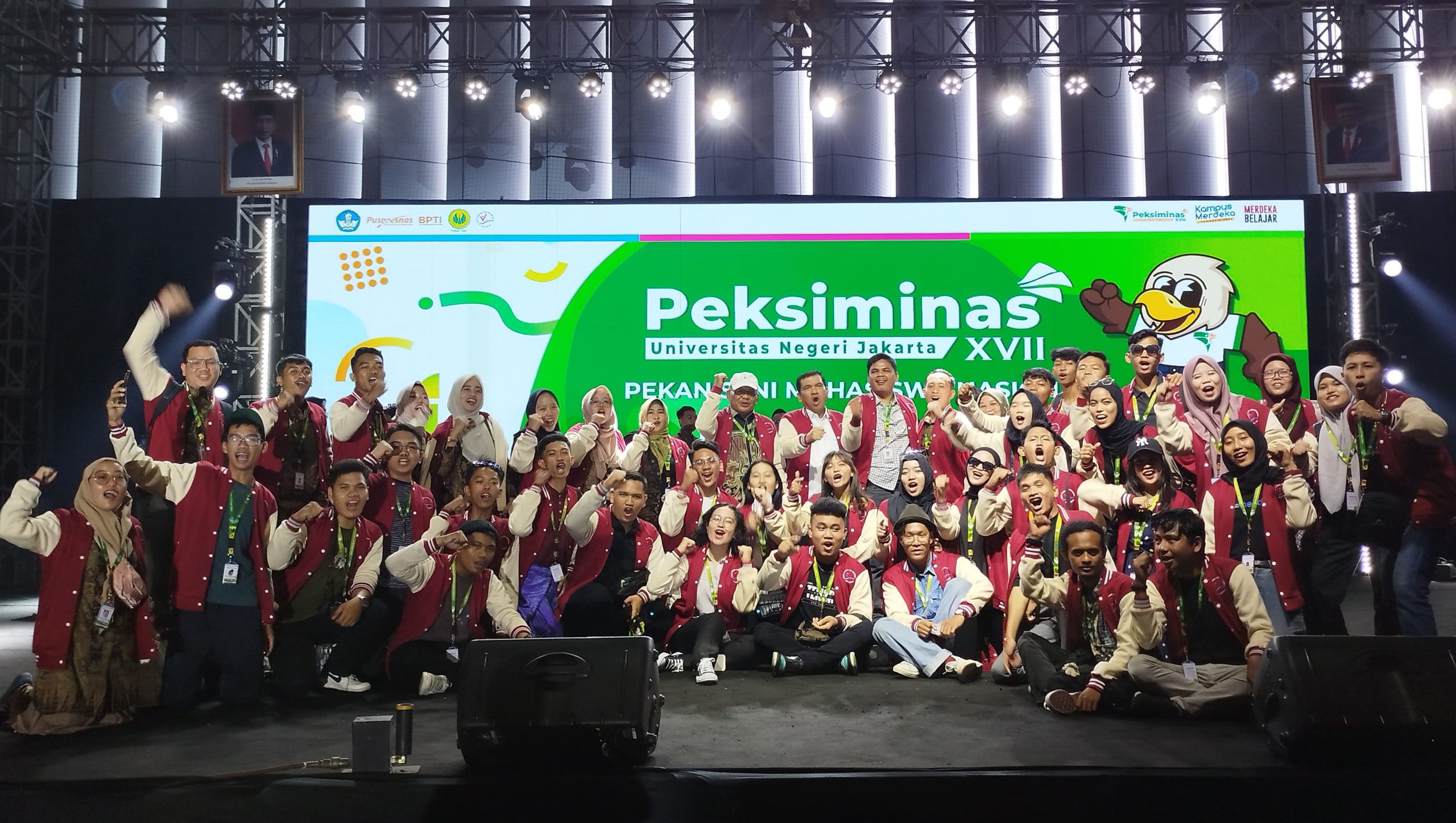 Pembukaan Pekan Seni Mahasiswa Nasional XVII Tahun 2024 di Universitas Negeri Jakarta