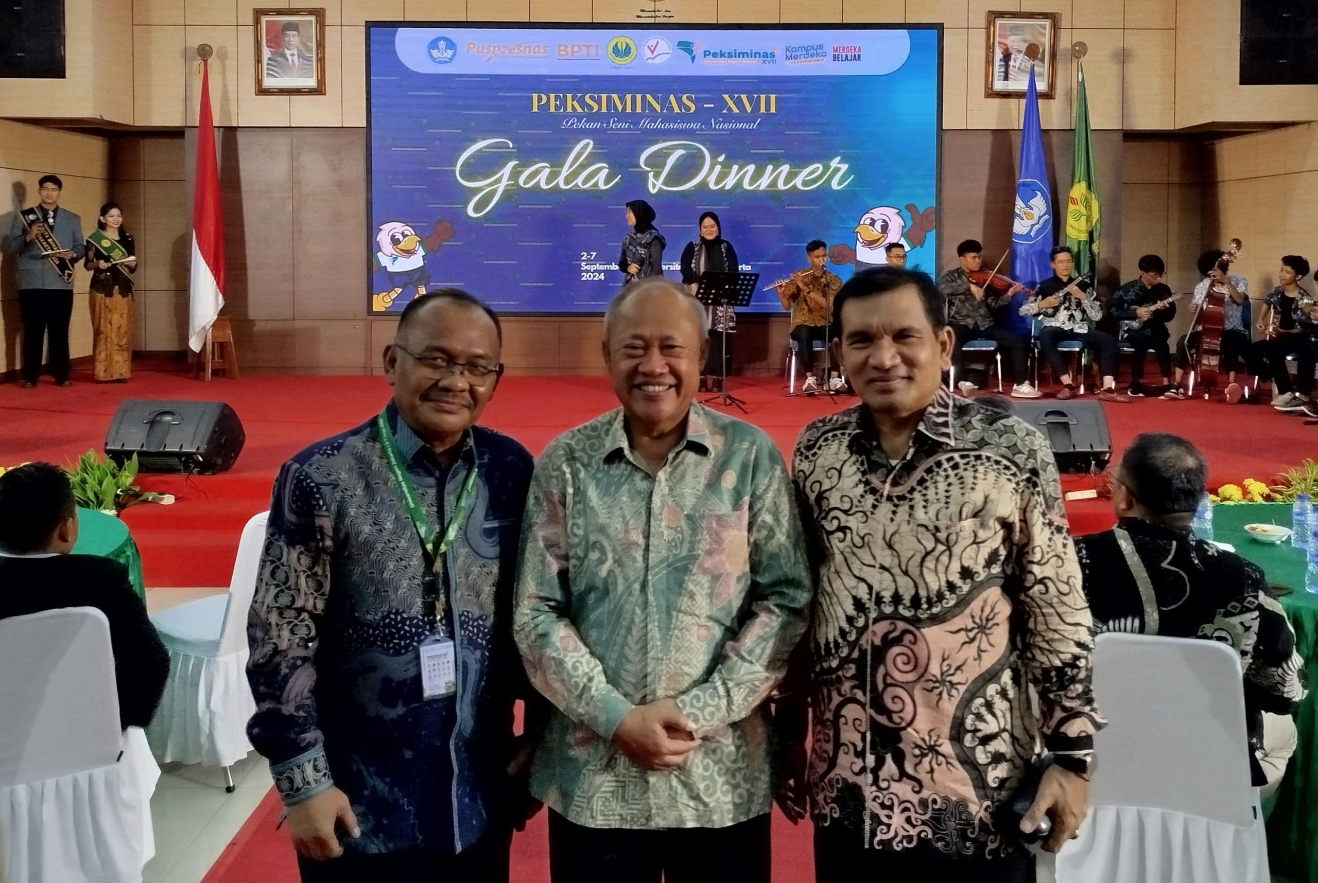 Kepala Biro AAKK Hadiri Gala Dinner Peksiminas XVII di Universitas Negeri Jakarta