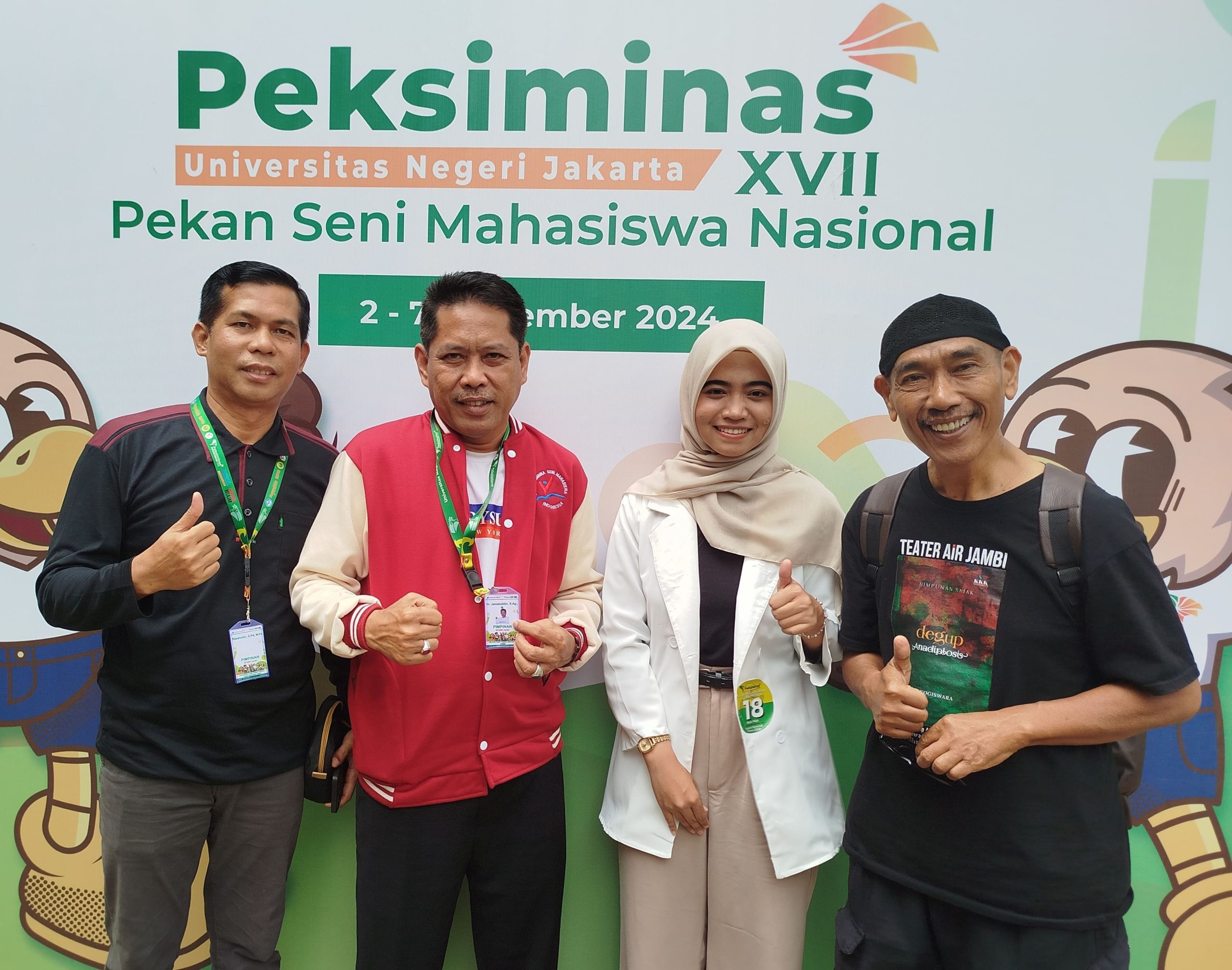 Puisi Huzaifah Gemparkan Peksiminas XVII, Bersaing Ketat di Ajang Nasional