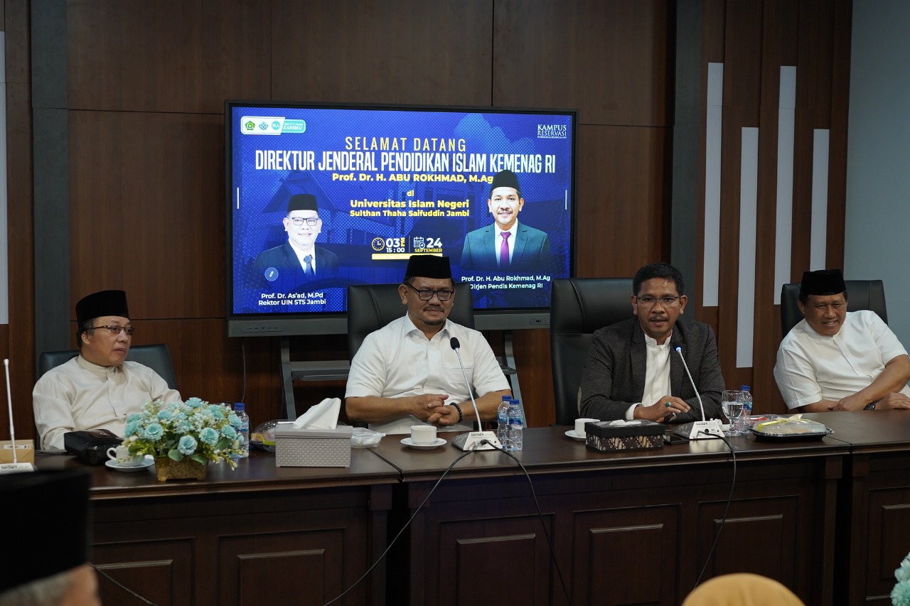 Dirjen Pendis: Kami Senang Melihat Perkembangan UIN STS Jambi