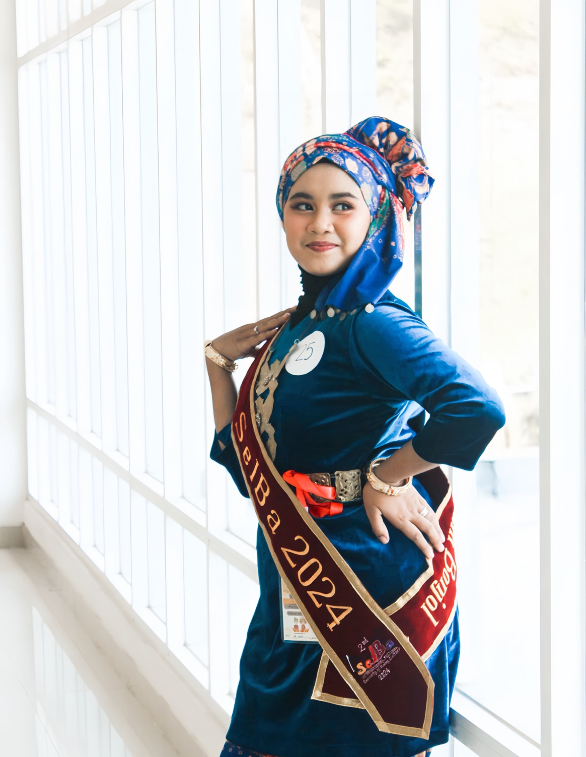 Farida Mangile Wakili UIN STS Jambi di SeIBa Internasional Festival 2024 dengan Puitisasi Al-Qur’an