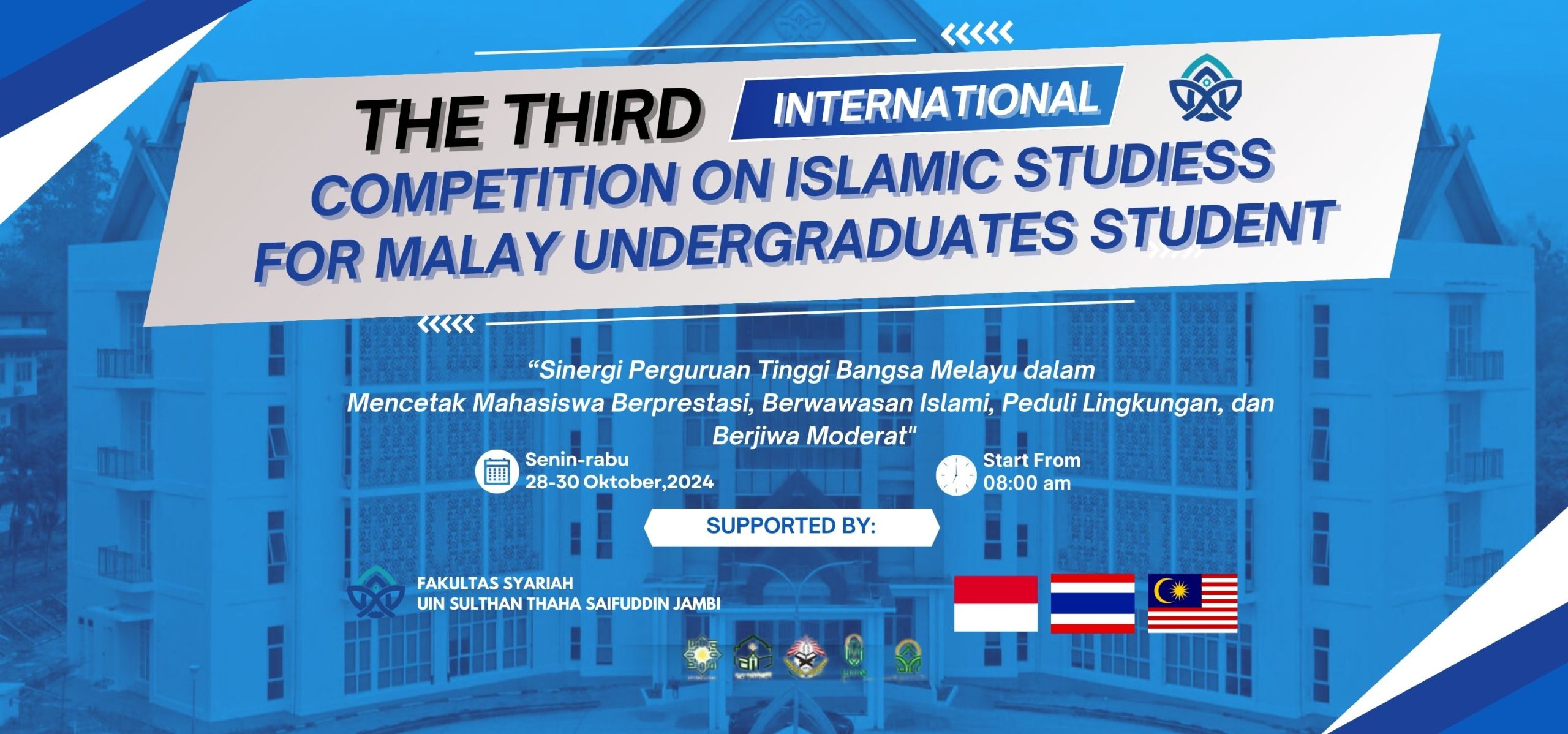Universitas Tiga Negara Ikuti Kompetisi Internasional Melayu Serumpun di UIN STS Jambi