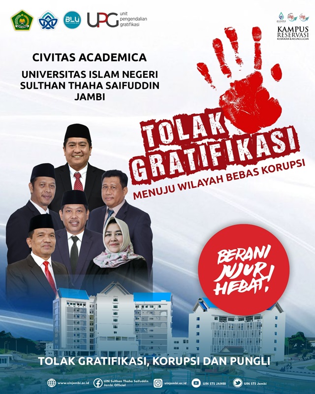 UIN Jambi Tolak Gratifikasi, Korupsi, dan Pungli Menuju Wilayah Bebas Korupsi