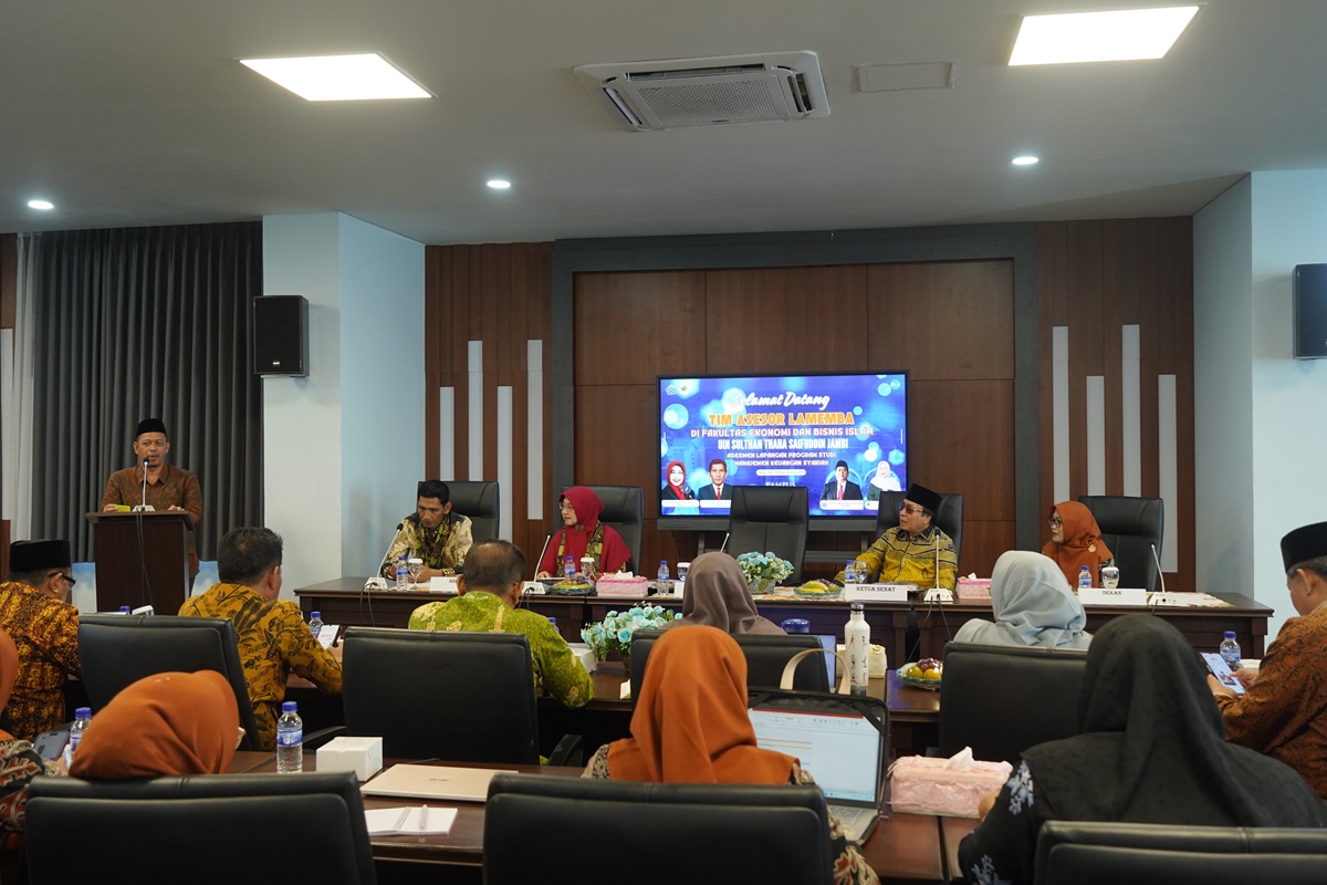 Komitmen UIN STS Jambi Meningkatkan Kualitas, Prodi MKS Ikuti Asesmen Lapangan oleh LAMEMBA