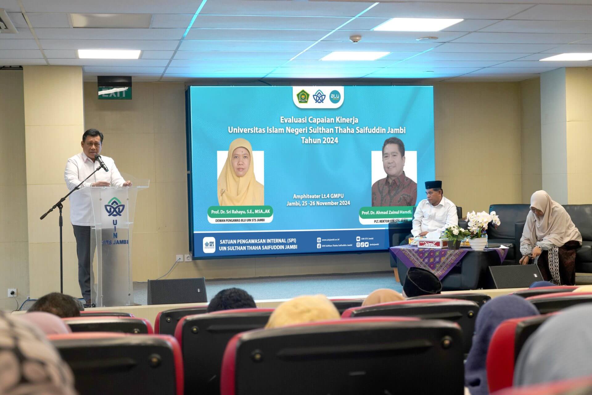 SPI UIN STS Jambi Gelar Evaluasi Capaian Kinerja Tahun 2024