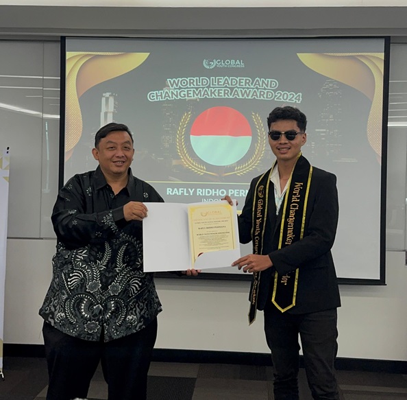 Rafly Ridho Terpilih Sebagai World Changesmaker Ambassador