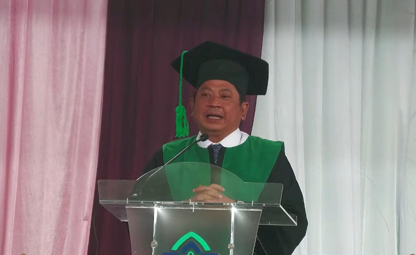 Pesan Prof. Ali Ramdhani di Wisuda UIN STS Jambi: Jadikan Langkah Kecil Menuju Kesuksesan Besar