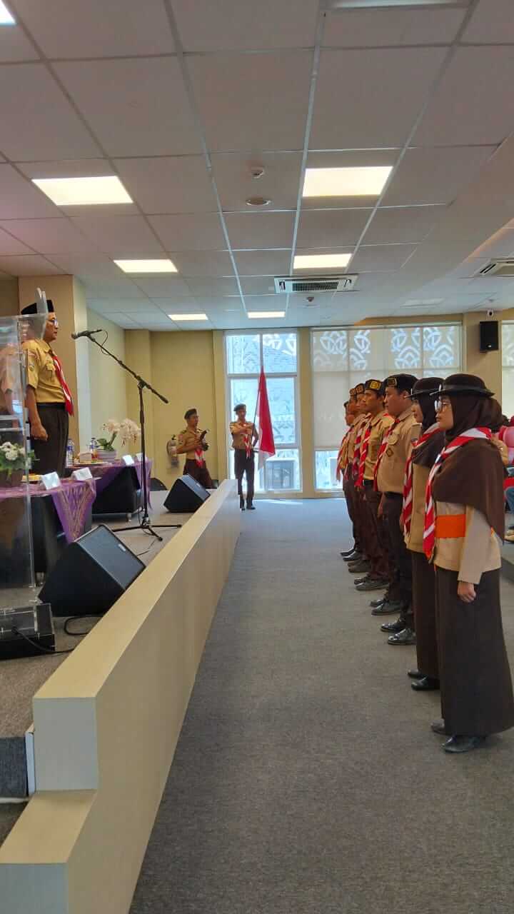 Pelantikan 9 Anggota Pramuka UIN STS Jambi sebagai Pramuka Pandega