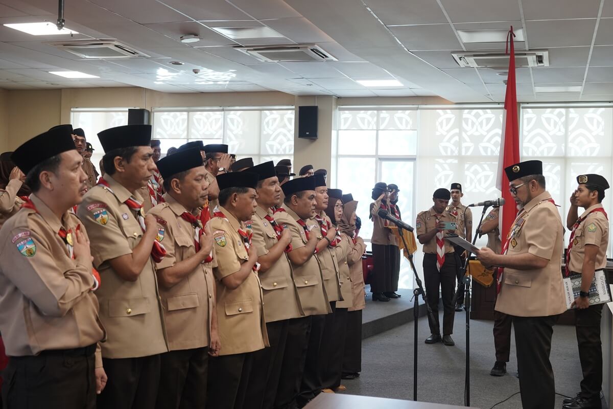 Pelantikan Pengurus Majelis Pembimbing Gerakan Pramuka Pangkalan UIN STS Jambi