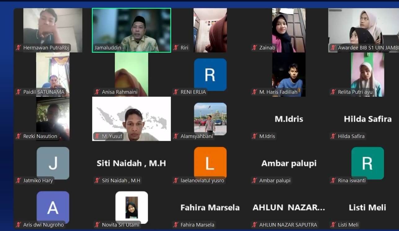 UIN STS Jambi Gelar Sosialisasi Beasiswa Indonesia Bangkit Kemenag untuk Alumni Fresh Graduate