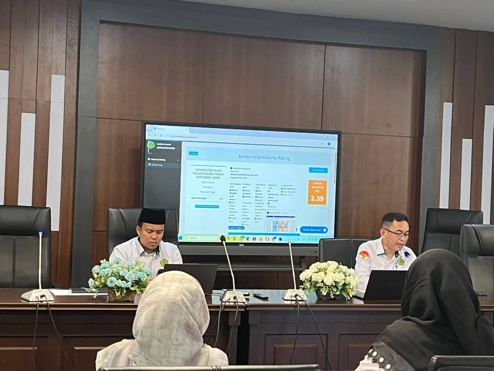 UIN STS Jambi Persiapan Self Assessment Maturity Rating BLU Tahun 2024