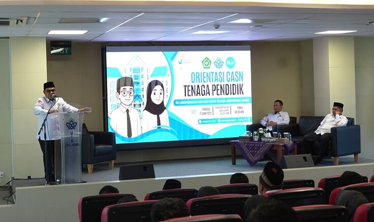 Orientasi CASN Tenaga Pendidik, Rektor Tekankan Nilai Ikhlas dan Kerja Tim