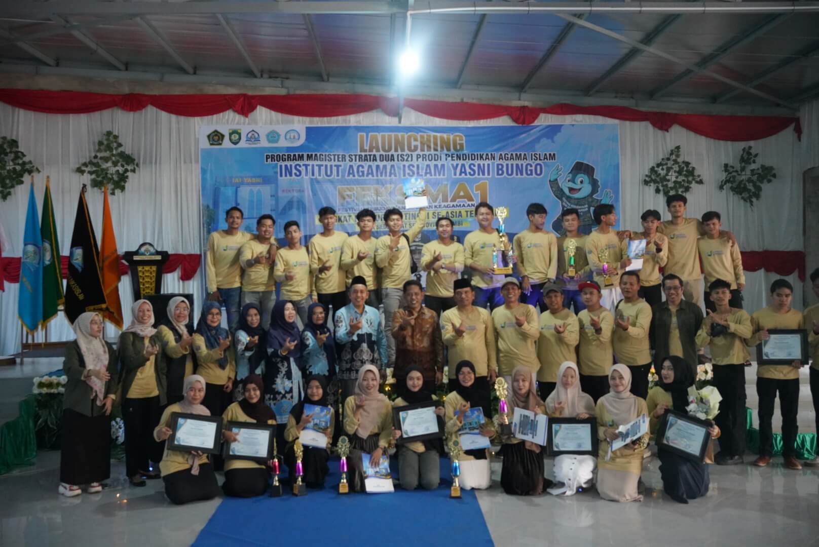 Bawa Pulang Piala Juara Umum, UIN STS Jambi Berjaya di FEKSIMA 2025