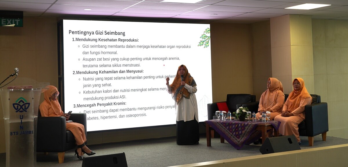 Dharma Wanita Persatuan UIN STS Jambi Gelar Pertemuan Rutin dan Edukasi Kesehatan Perempuan