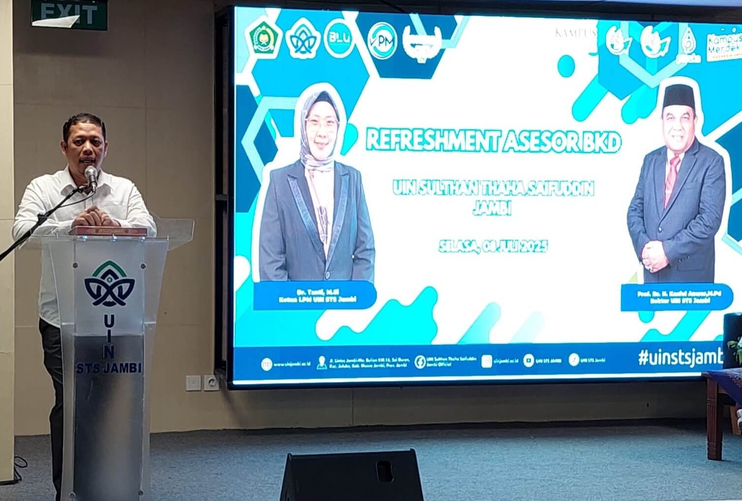 UIN STS Jambi Gelar Refreshment Asesor BKD, Dorong Integrasi Sistem Penilaian Kinerja Dosen