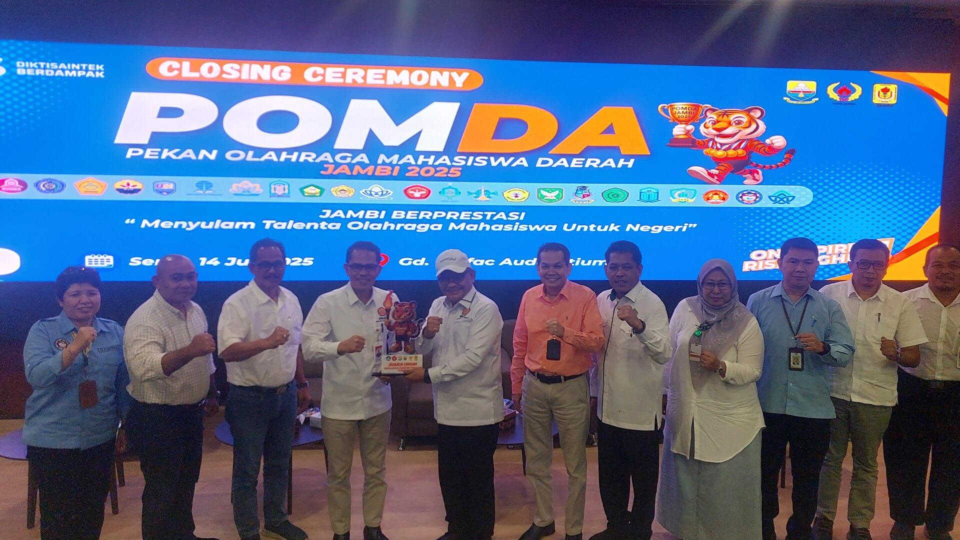 UIN STS Jambi Raih Peringkat Kedua Pomda 2025