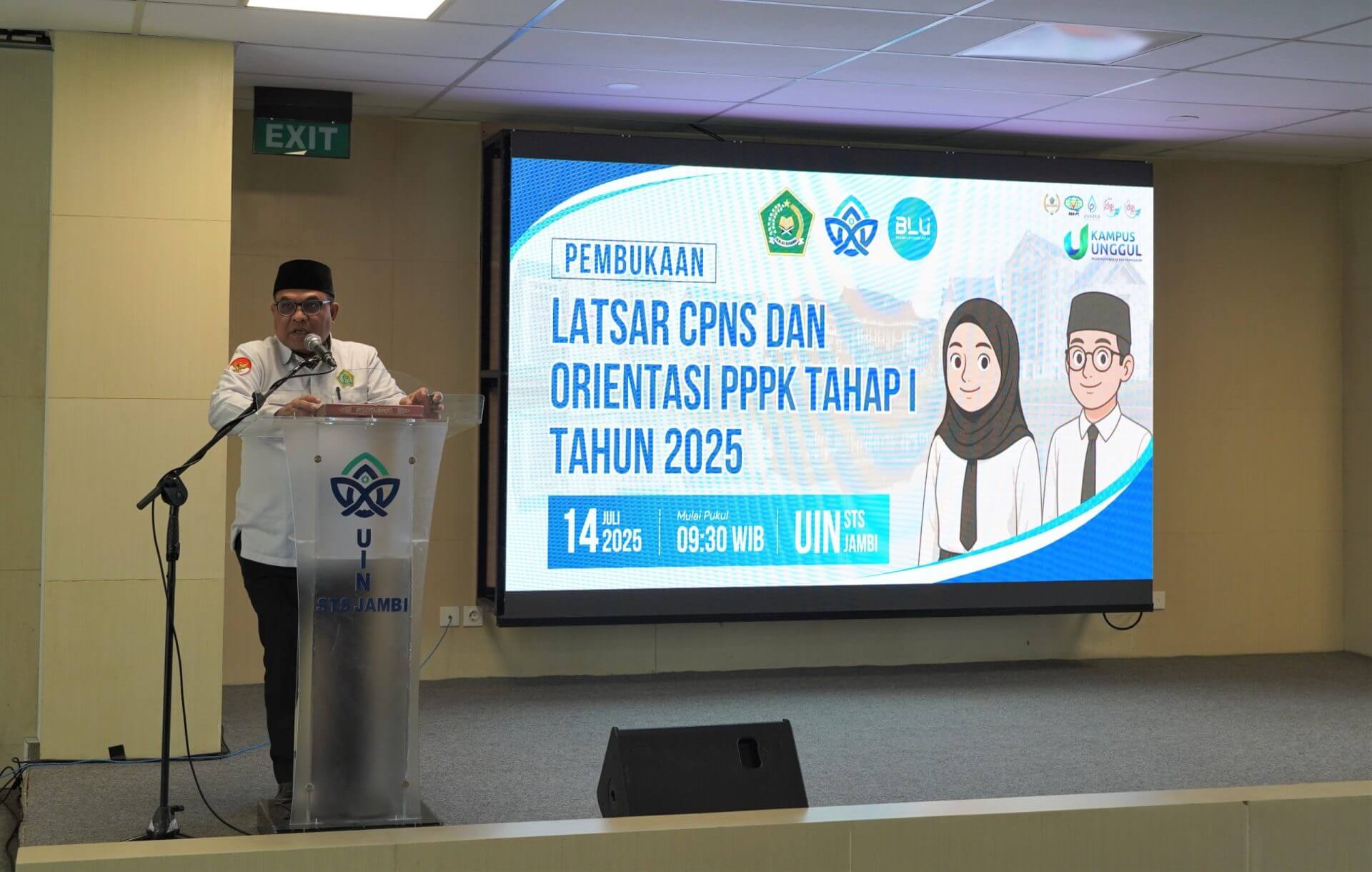 Pembukaan Latsar CPNS dan Orientasi PPPK Tahap I Tahun 2025