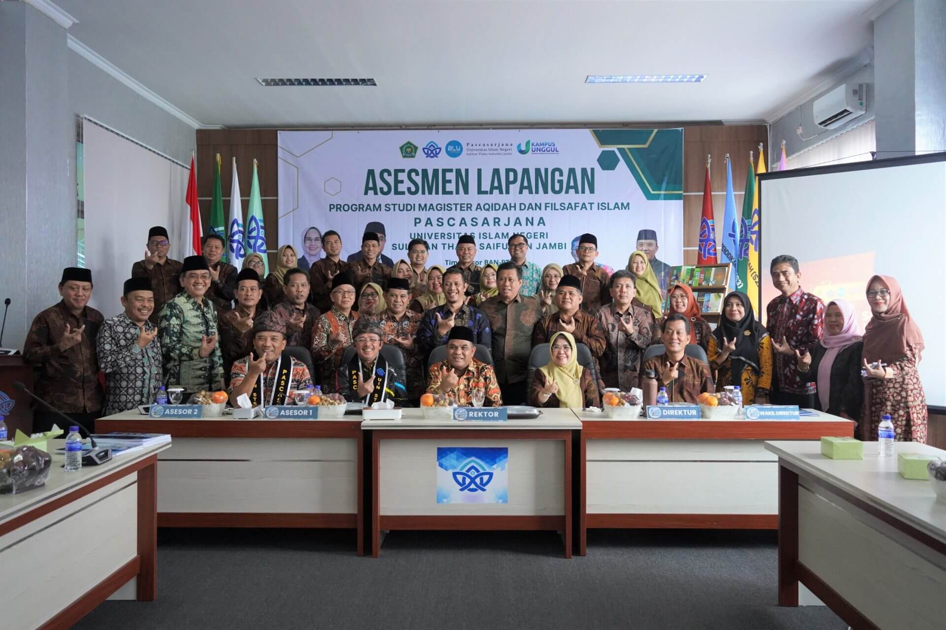 BAN-PT Lakukan Asesmen Lapangan Prodi Magister Aqidah dan Filsafat Islam