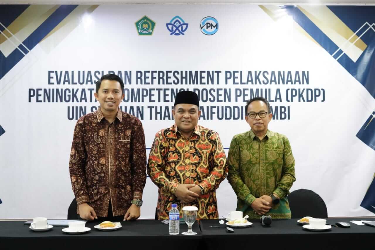 UIN STS Jambi Gelar Evaluasi dan Refreshment Program PKDP
