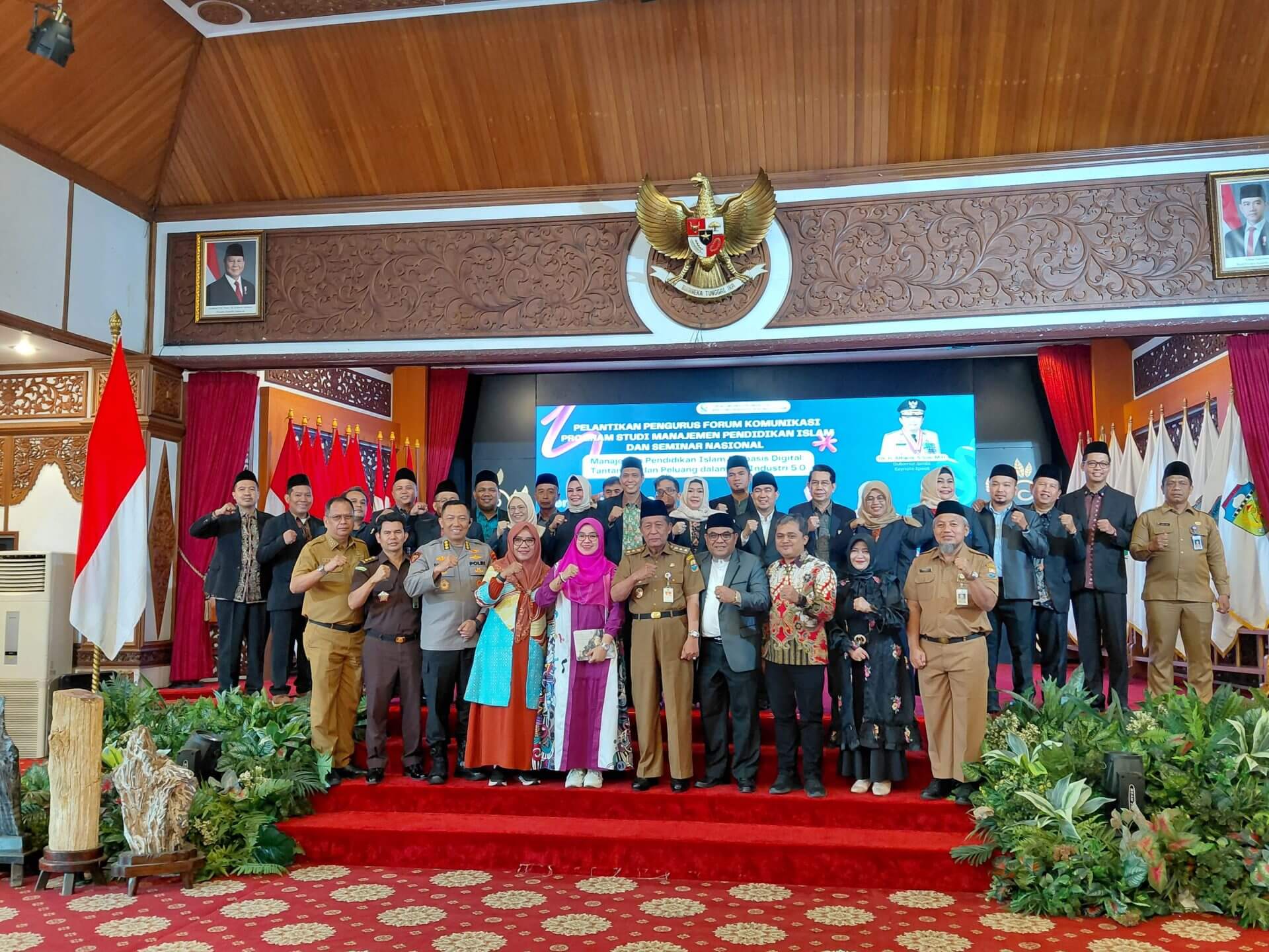 32 Dosen UIN STS Jambi Dilantik sebagai Pengurus Forum Prodi Manajemen Pendidikan Provinsi Jambi