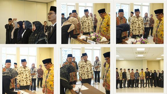 Rektor UIN STS Jambi Lantik Kaprodi dan Sekprodi Baru