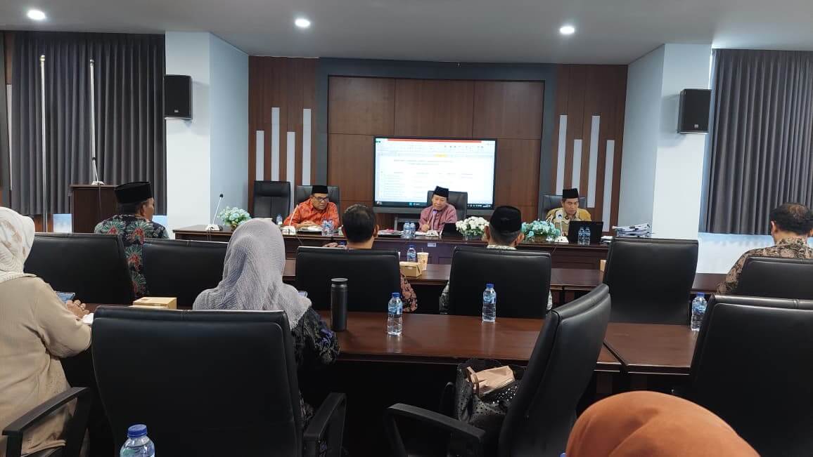 Senat UIN STS Jambi Gelar Rapat Bahas Persiapan Perkuliahan dan Pengembangan Prodi Baru