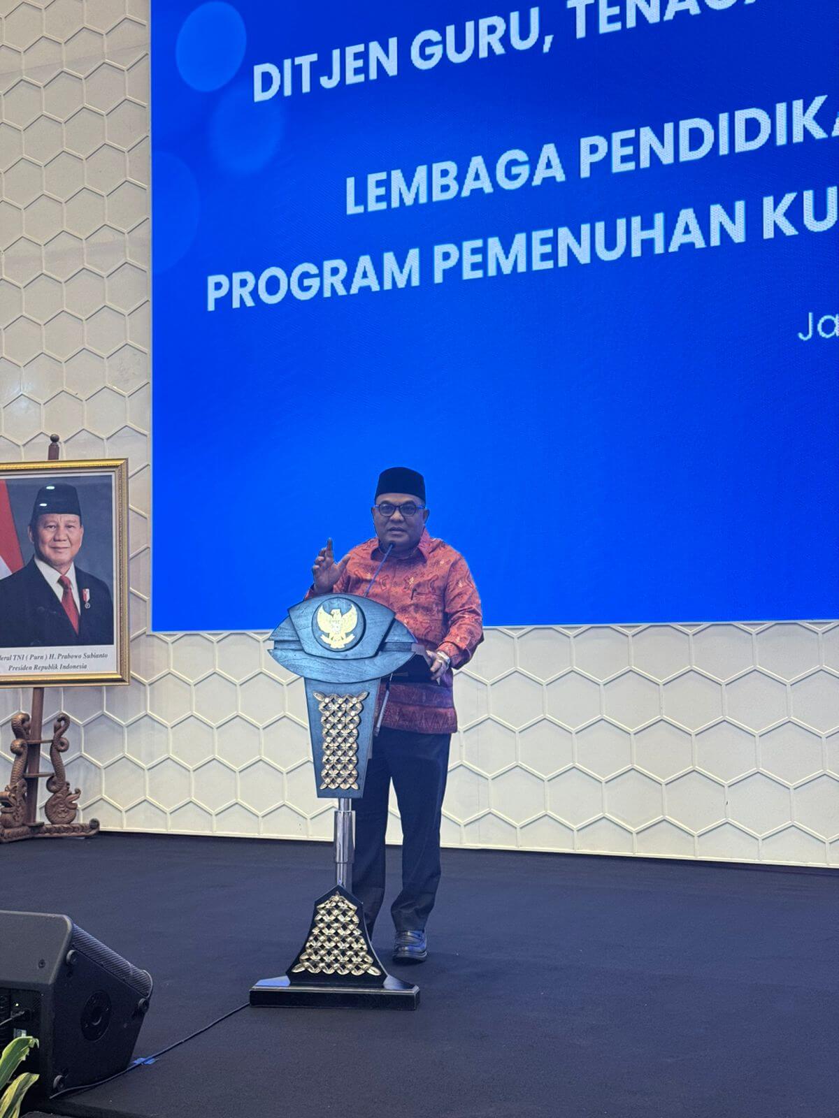 UIN STS Jambi Dukung Peningkatan Kualifikasi Guru Lewat Perjanjian Kerja Sama dengan Ditjen GTK
