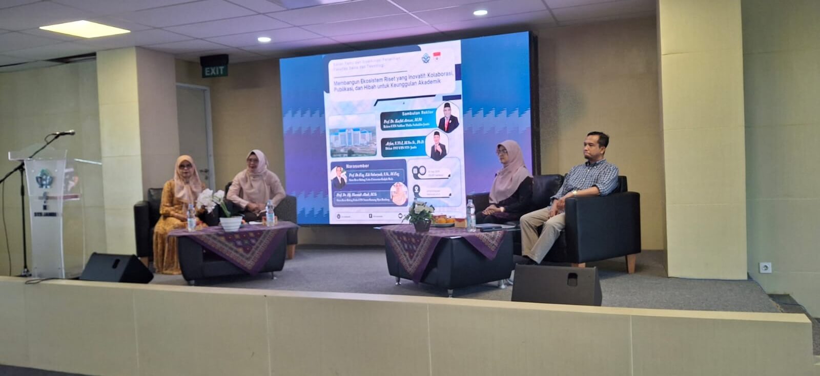 UIN STS Jambi Hadirkan Dua Guru Besar Fisika, Dorong Ekosistem Riset Inovatif