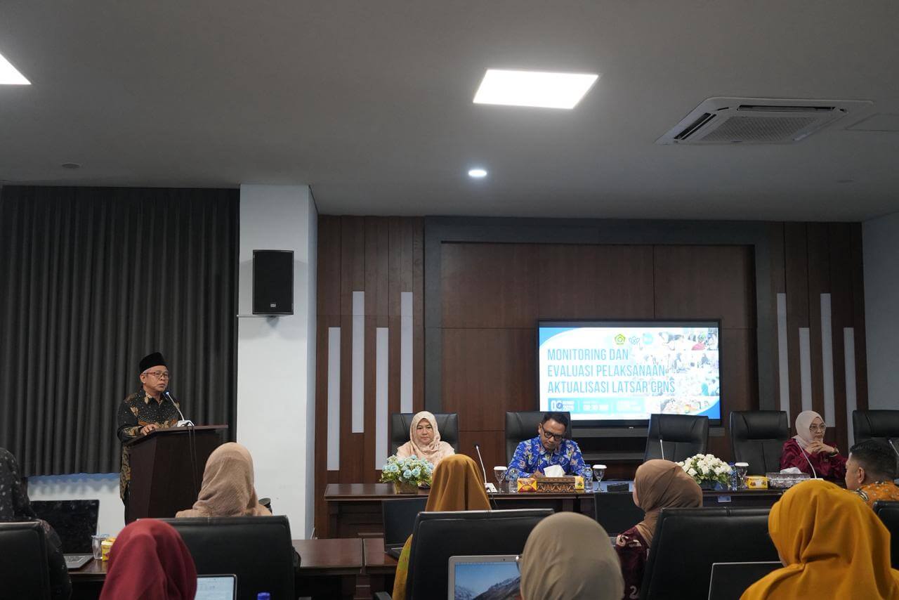 BDK Padang Lakukan Monitoring dan Evaluasi Pelaksanaan Aktualisasi Latsar CPNS di UIN STS Jambi