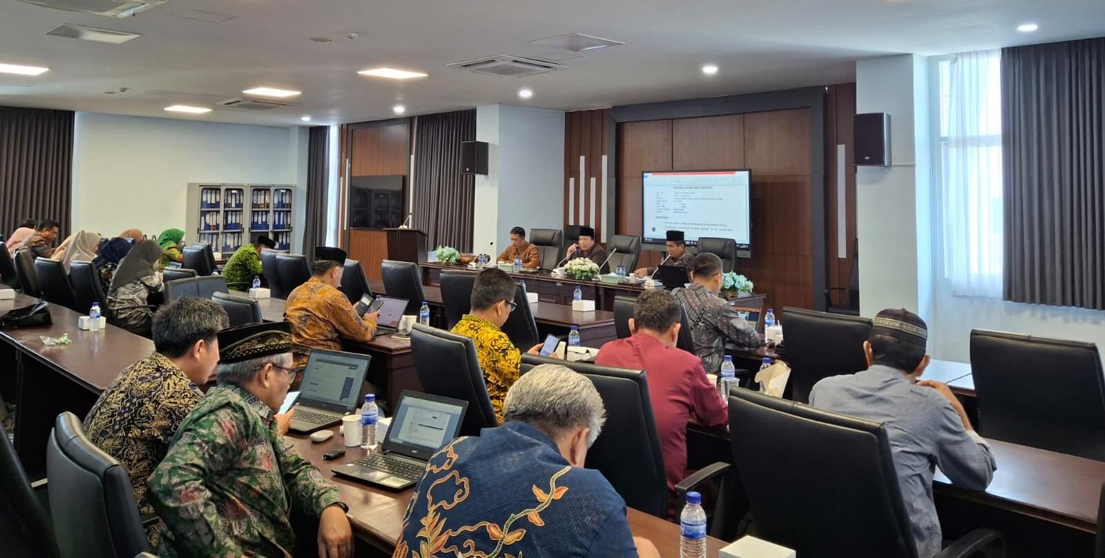 Rapat Senat UIN STS Jambi Bahas Evaluasi dan Strategi Penguatan Tri Dharma Perguruan Tinggi