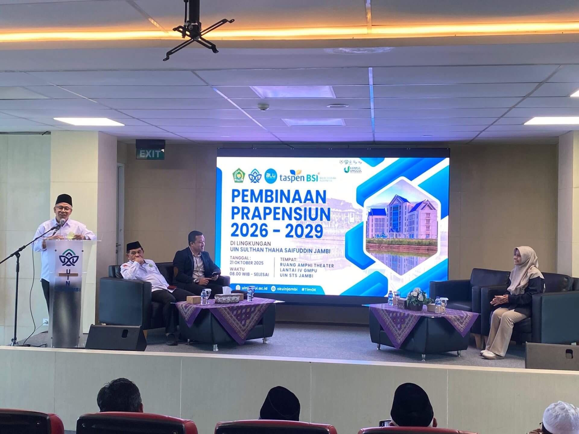 Persiapkan Masa Purna Bakti, UIN STS Jambi Gelar Program Pembinaan Prapensiun