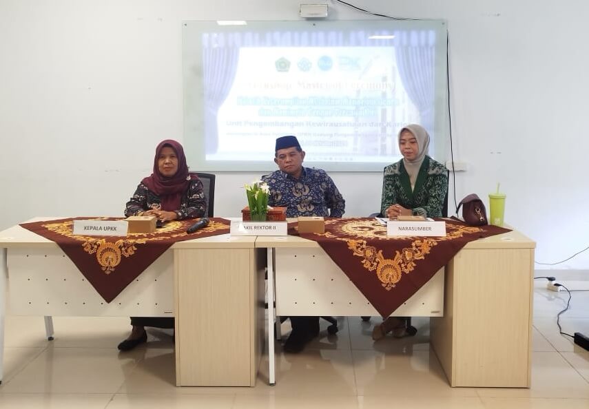 Workshop MC, Asah Kepercayaan Diri dan Keterampilan Public Speaking Mahasiswa UIN STS Jambi