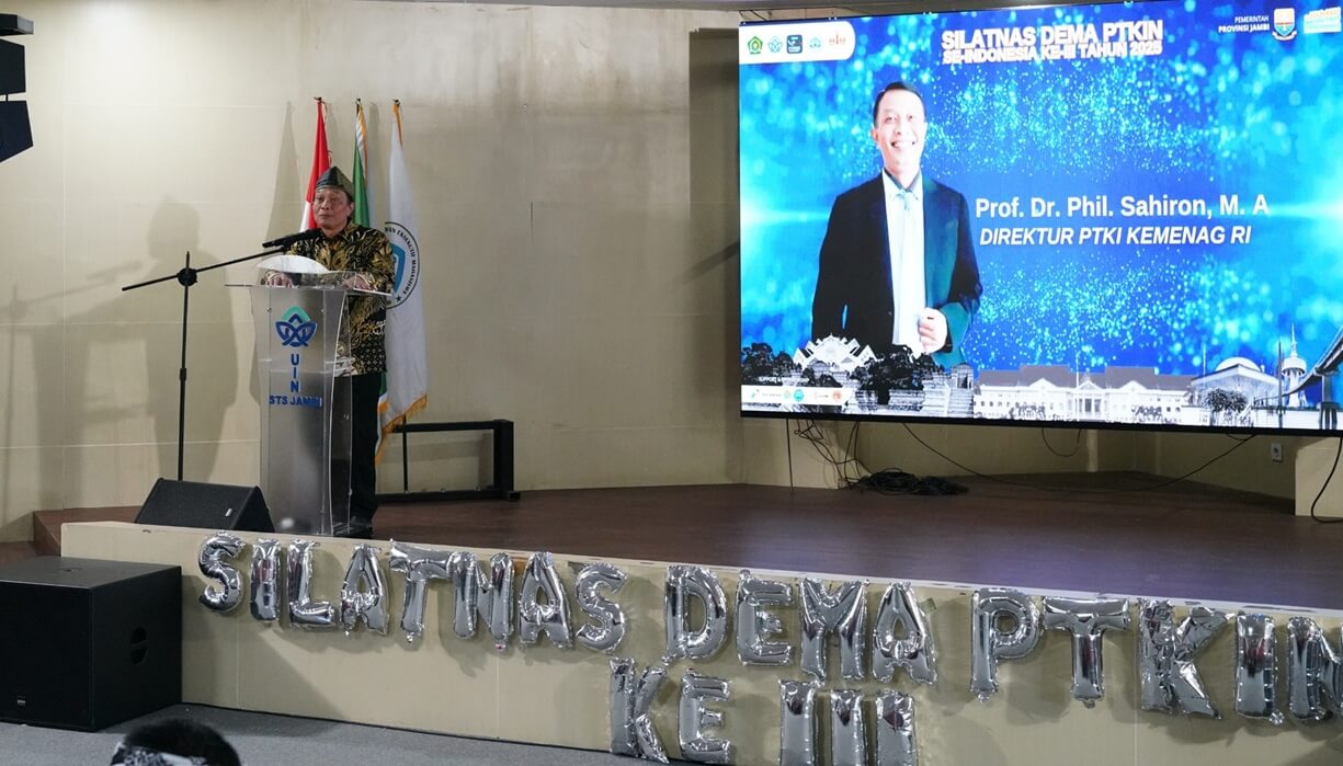 Direktur Diktis Kemenag RI, Resmi Buka SILATNAS DEMA PTKIN ke-3 di UIN STS Jambi