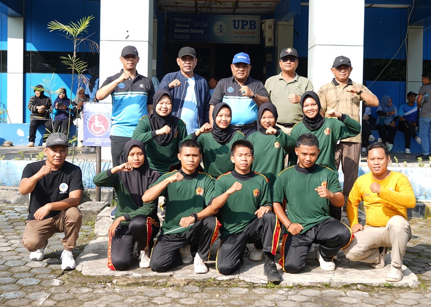 Kontingen Menwa UIN STS Jambi Siap Ikuti Pendidikan Bersama di Sumatera Barat