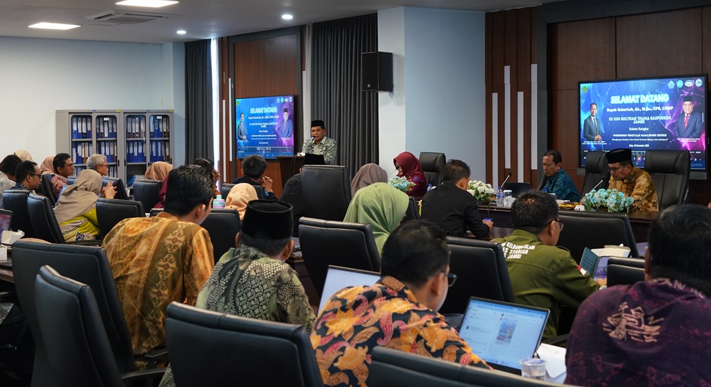 UIN STS Jambi Gelar Workshop Pemetaan Manajemen Risiko