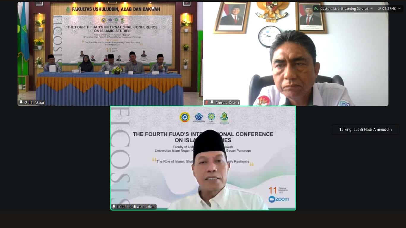 Prodi BPI UIN Jambi Berkolaborasi dalam The 4th FICOSIS Bahas Ketahanan Keluarga di Era Digital