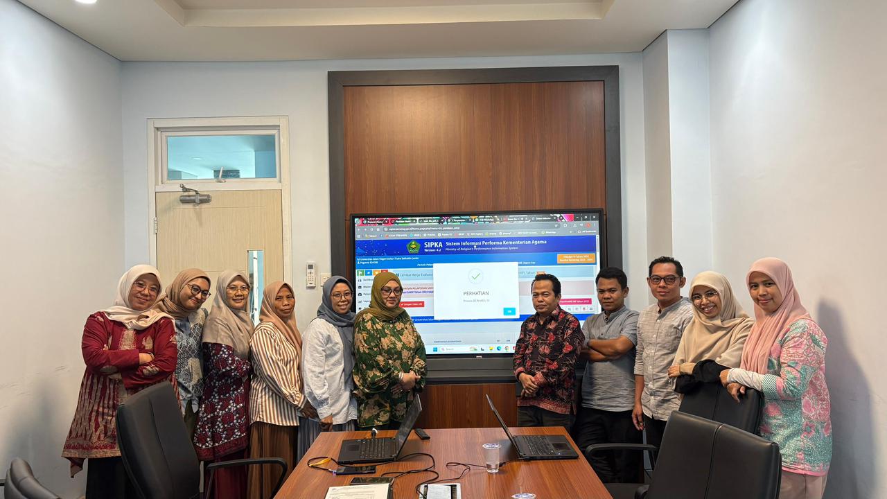 Perkuat Komitmen Tata Kelola Bersih dan Akuntabel, UIN STS Jambi Submit PMPZI