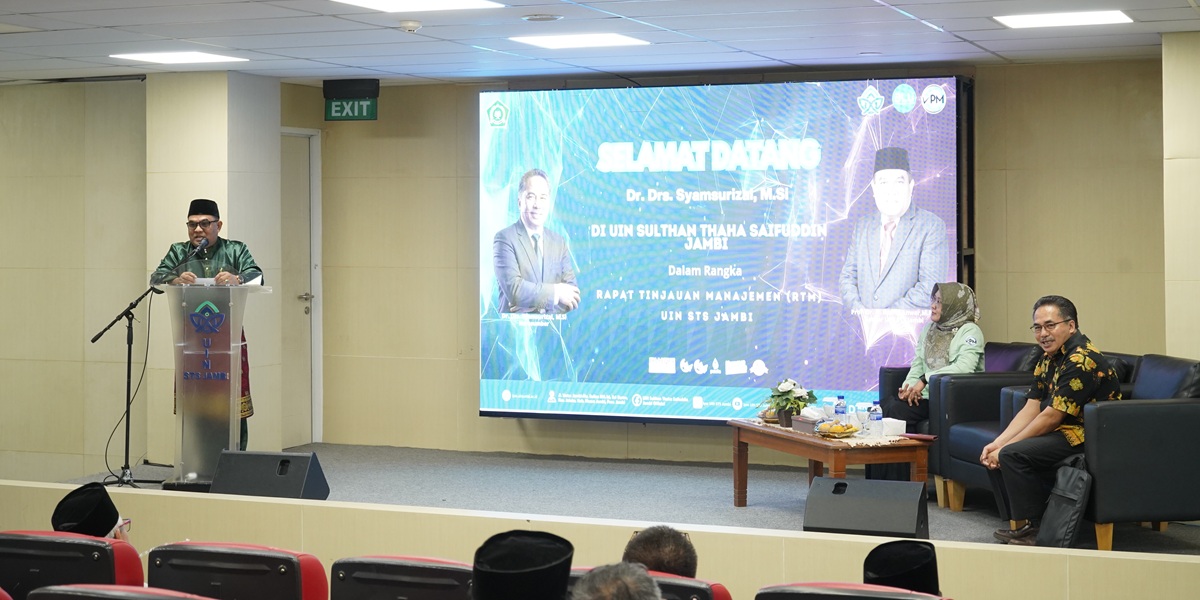 UIN STS Jambi Gelar Rapat Tinjauan Manajemen 2025, Fokus Menuju Akreditasi Internasional