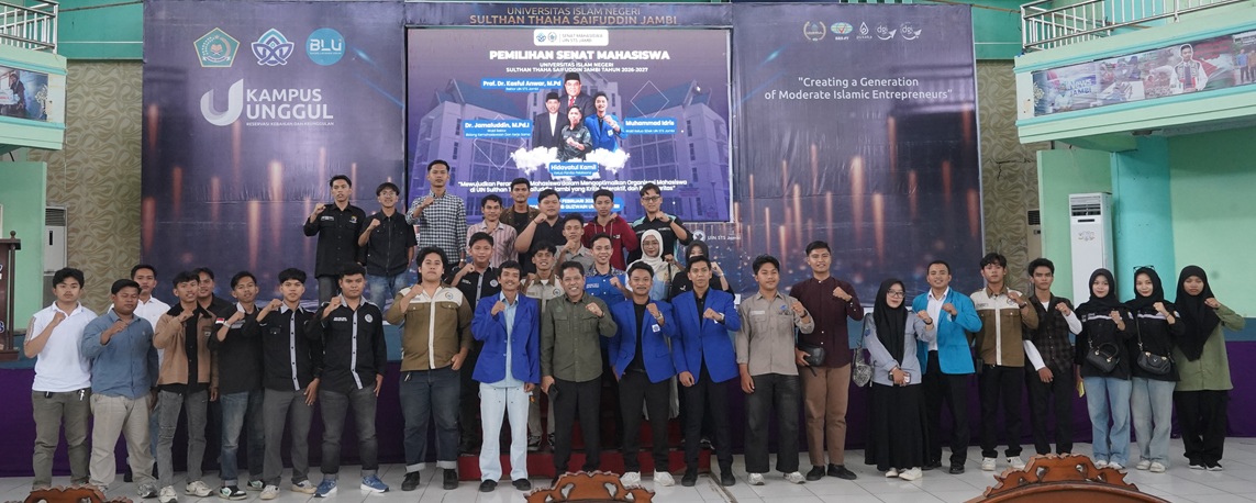 Dua Kandidat Bersaing di Pemilihan Senat Mahasiswa UIN STS Jambi 2026