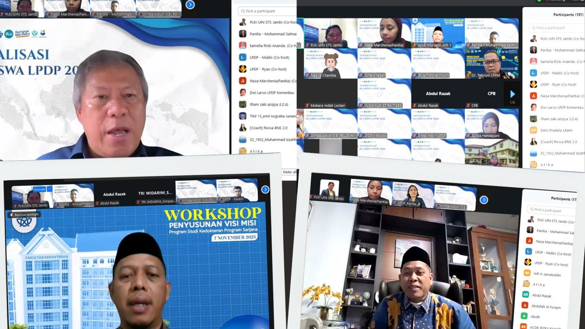 UKM PIKMA dan PLKI UIN STS Jambi Gelar Sosialisasi Beasiswa LPDP 2026