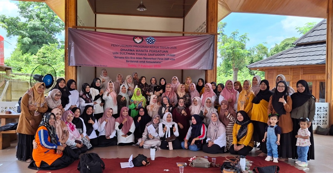 Rapat Kerja 2026, Dharma Wanita UIN STS Jambi Perkuat Peran Perempuan Sehat Berdaya
