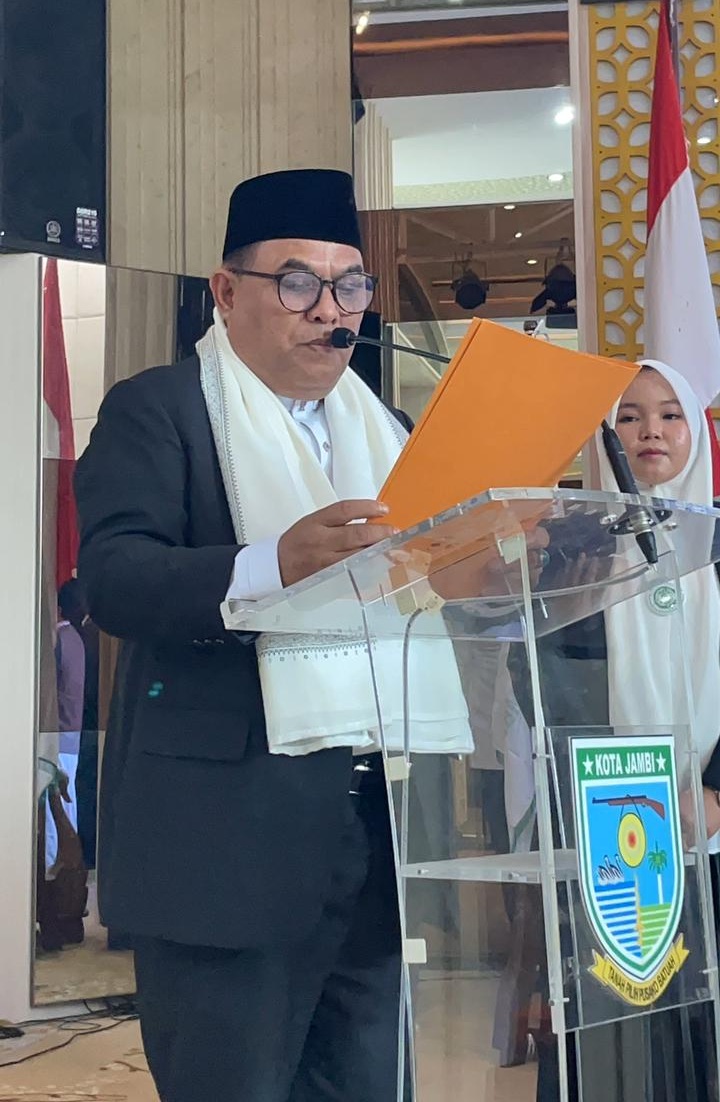 Rektor UIN STS Jambi Resmi Dikukuhkan sebagai Ketua Umum MUI Kota Jambi 2026–2031